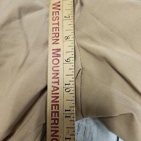 Body By Victoria The Rose Fit Size 10 Loose Flare Pants Coastal Neutral Women's - Picture 4 of 12